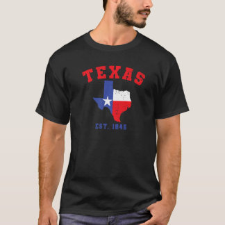 テキサス州エスト1845テキサス州プライドホーム州テシャン1 Tシャツ