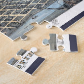 テキサス州オースティンアンティーク航空市地図1873年 ジグソーパズル (側面)