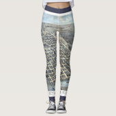 テキサス州オースティンアンティーク航空市地図1873年 レギンス (正面)