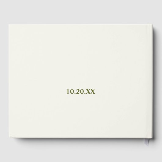 テキサス州オースティン結婚ズ ゲストブック (裏面)