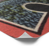 テキサス州オースティンLarge Letter ScenesAustin, TX ポスター (角)