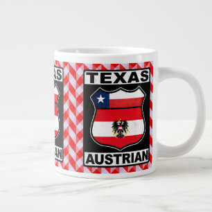 テキサス州オーストリアアメリカンマグ ジャンボコーヒーマグカップ
