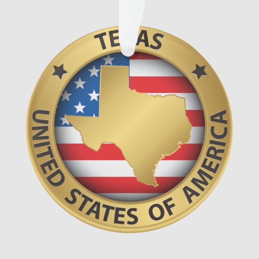 テキサス州オーナメント- SRF オーナメント (正面)