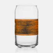 テキサス州カウボーイ缶ガラス ガラス缶 (左)