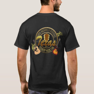 テキサス州カントリーミュージックファンメンズTシャツ Tシャツ
