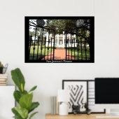 テキサス州ガバナーズマンション ポスター (ホームオフィス)