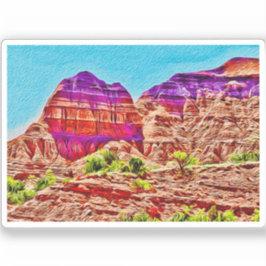 テキサス州キャニオンビニールステッカー シール