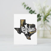 テキサス州ギター ポストカード (スタンド正面)