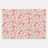 テキサス州クッキー ラッピングペーパーシート (正面3)