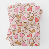 テキサス州クッキー ラッピングペーパーシート (インサイチュ)