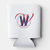 テキサス州クリスチャン聖なる書物、 経典賛美モノグラム 缶クーラー (裏面)