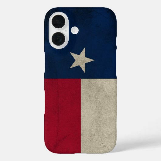 テキサス州グランジ – ローン・スター国旗 Case-Mate iPhoneケース (裏面)
