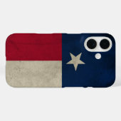 テキサス州グランジ – ローン・スター国旗 Case-Mate iPhoneケース (裏面 (横))