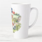 テキサス州ゴルファーのゴルフカート カフェラテマグ (右)