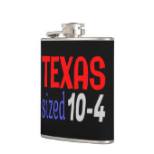 テキサス州サイズ10-4レターケニー フラスク (左)