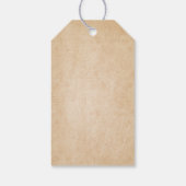 テキサス州サウスウエスタンカウボーイ誕生日ありがとう ギフトタグ (裏面)