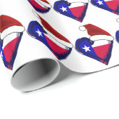 テキサス州サンタNo文字 ラッピングペーパー (ロールコーナー)