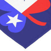 テキサス州シャムロックショートテーブルランナー ショートテーブルランナー (コーナー)