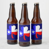 テキサス州シャムロック ビールラベル (ボトル)