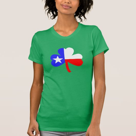 テキサス州シャムロックTシャツ Tシャツ (正面)