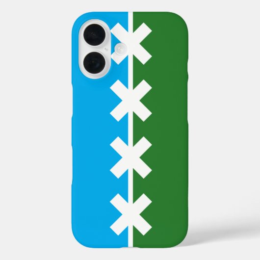 テキサス州シーダーパークの旗 Case-Mate iPhoneケース (裏面)