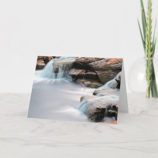 テキサス州シ空白のュガーランドパークシルキーウォーターフォール カード (正面)