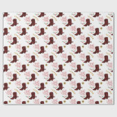 テキサス州ジンルザオールウェイクリスマス ラッピングペーパー (フラット)