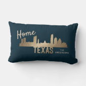 テキサス州スカイライン金ゴールドファミリーホーム ランバークッション (裏面)