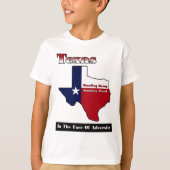 テキサス州スタンドストロング Tシャツ (正面)