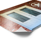 テキサス州スターダブルドア フォトプリント            (角)