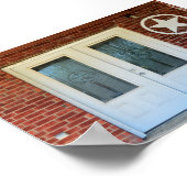 テキサス州スターダブルドア ポスター (角)