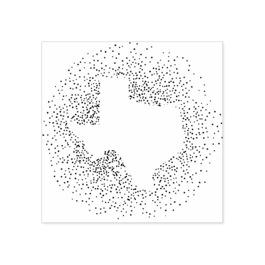 テキサス州スター州シェイプ切り出し ラバースタンプ (インプリント)