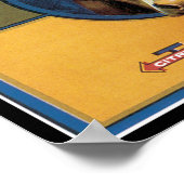 テキサス州ステアロングホーン ポスター (角)