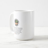 テキサス州スネーク国旗 コーヒーマグカップ (正面左)