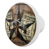 テキサス州ス素朴ター西デュアルピストル指名手配 セラミックノブ (右)