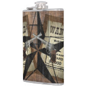 テキサス州ス素朴ター西デュアルピストル指名手配 フラスク (左)