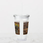 テキサス州ス素朴ター西ピストルカウボーイブーツ アクリルタンブラー (右)