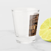 テキサス州ス素朴ター西ピストルカウボーイブーツ ショットグラス (左)