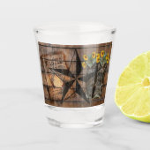 テキサス州ス素朴ター西ピストルカウボーイブーツ ショットグラス (正面)