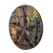 テキサス州ス素朴ター西ピストルカウボーイブーツ ダーツボード (正面右)