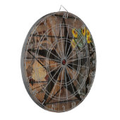 テキサス州ス素朴ター西ピストルカウボーイブーツ ダーツボード (正面左)