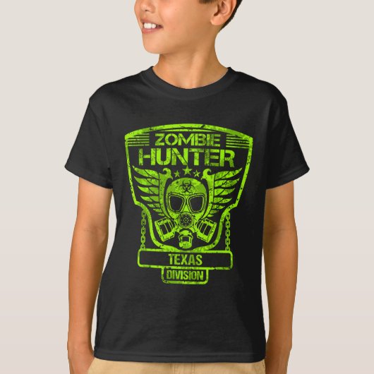 テキサス州ゾンビハンター Tシャツ (正面)