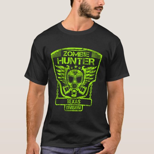 テキサス州ゾンビハンター Tシャツ (正面)