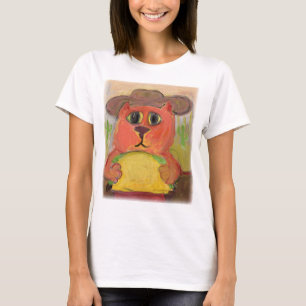 テキサス州タコキャットフォークアート Tシャツ