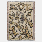 テキサス州タン スローブランケット (正面縦)