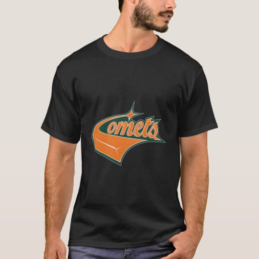 テキサス州ダラスコメッツアイコン Tシャツ (正面)