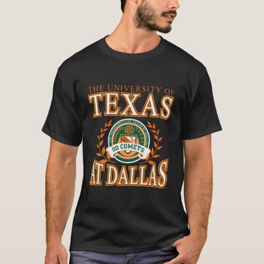 テキサス州ダラスコメッツローレル Tシャツ (正面)