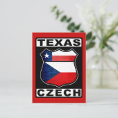 テキサス州チェコ系アメリカ人 ポストカード (スタンド正面)