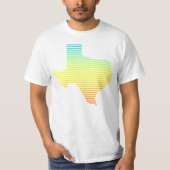 テキサス州チルフェード Tシャツ (正面)