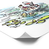 テキサス州ティーカップライドプリント ポスター (角)